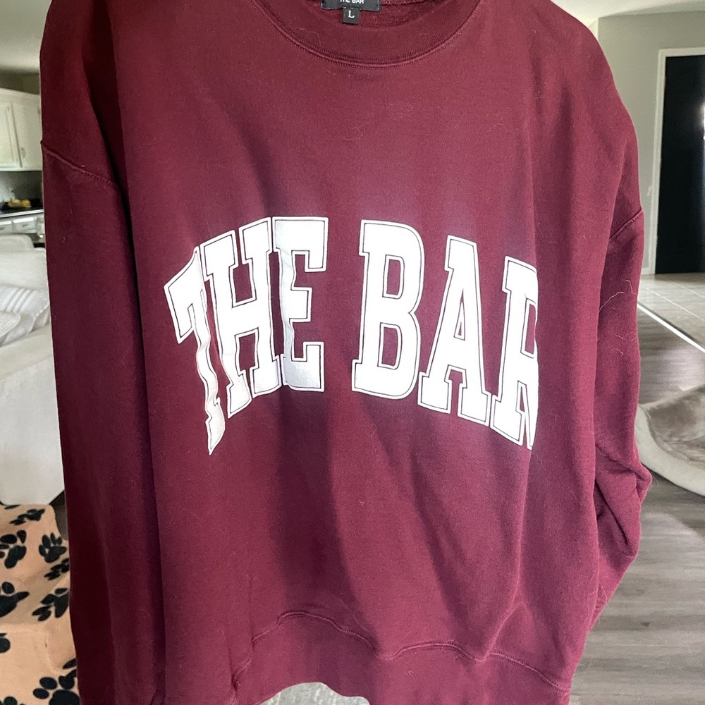 The Bar Varsity Crewneck Sweatshirt